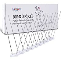 Herefun 14PCS Cubre 3.5 Metros Picos Anti-pájaros- Pinchos Antipalomas Acero Inoxidable- Pinchos para Ahuyentar Palomas…